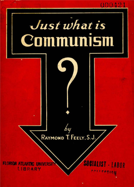 The Case Against Communism