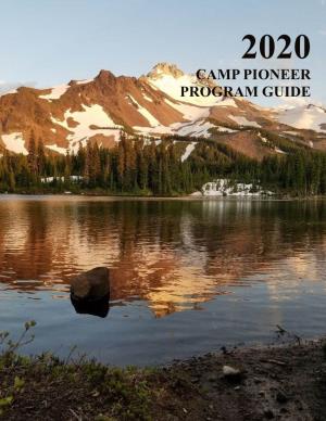 Camp Pioneer Program Guide Updated 3/3/2020