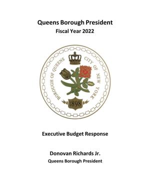 Fiscal Year 2022 Executive Budget