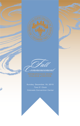 Ceremony Program