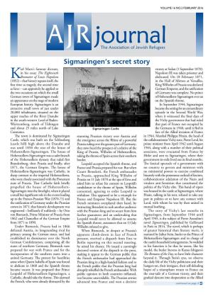 Sigmaringen's Secret Story