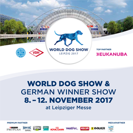 World Dog Show & German Winner Show 8. – 12