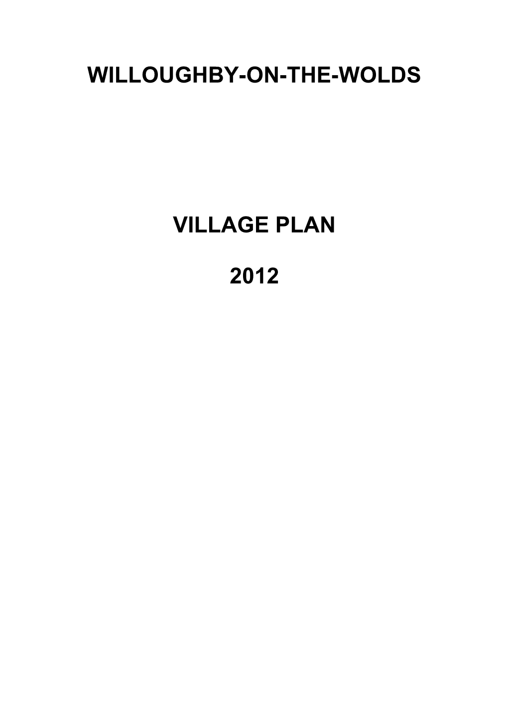 Village Plan