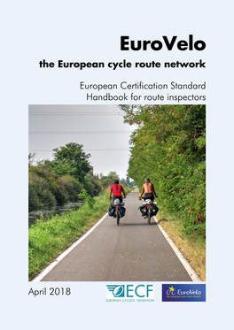European Certification Standard – Handbook for Route Inspectors April 2018