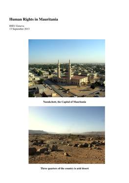 Human Rights in Mauritania