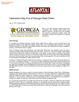 Atlantarealestateforum.Com: Valentine's Day Fun at Georgia
