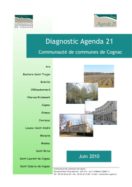 Diagnostic Agenda 21 Communauté De Communes De Cognac