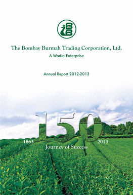The Bombay Burmah Trading Corporation, Ltd. Journey of Success