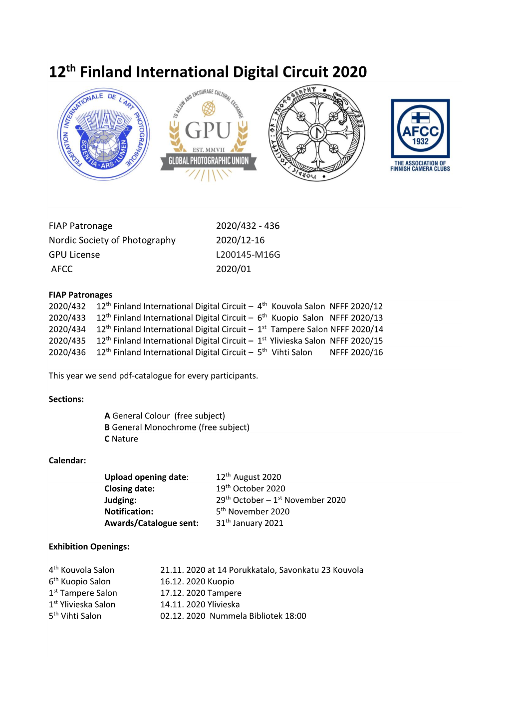 12Th-Finland-International-Digital-Circuit-2020.Pdf