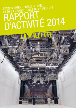 Rapport D'activité 2014