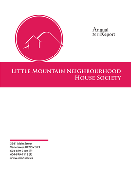 Little Mountain Neighbourhood House Society