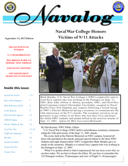 Naval War College Honors Victims of 9/11 Attacks