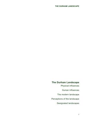County Durham Landscape Character Assessment