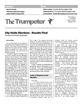 The Trumpeter September 1998