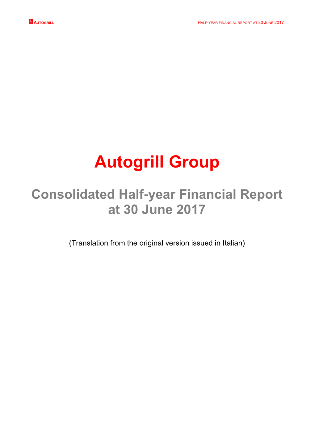 Gruppo Autogrill