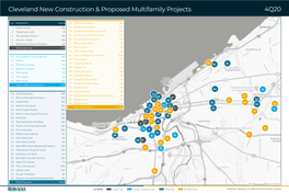 Cleveland New Construction & Proposed Multifamily Projects 4Q20