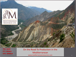 Mediterranean Resources Ltd