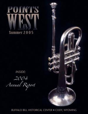 Annual Report-PW SUMMER:POINTS WEST/FALL