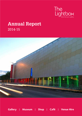 The Lightbox Annual Report 2014-15