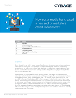 How Social Media Has Created a New Sect of Marketers