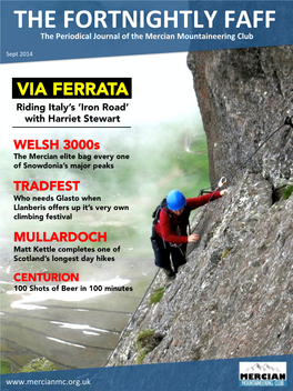 THE FORTNIGHTLY FAFF the Periodical Journal of the Mercian Mountaineering Club