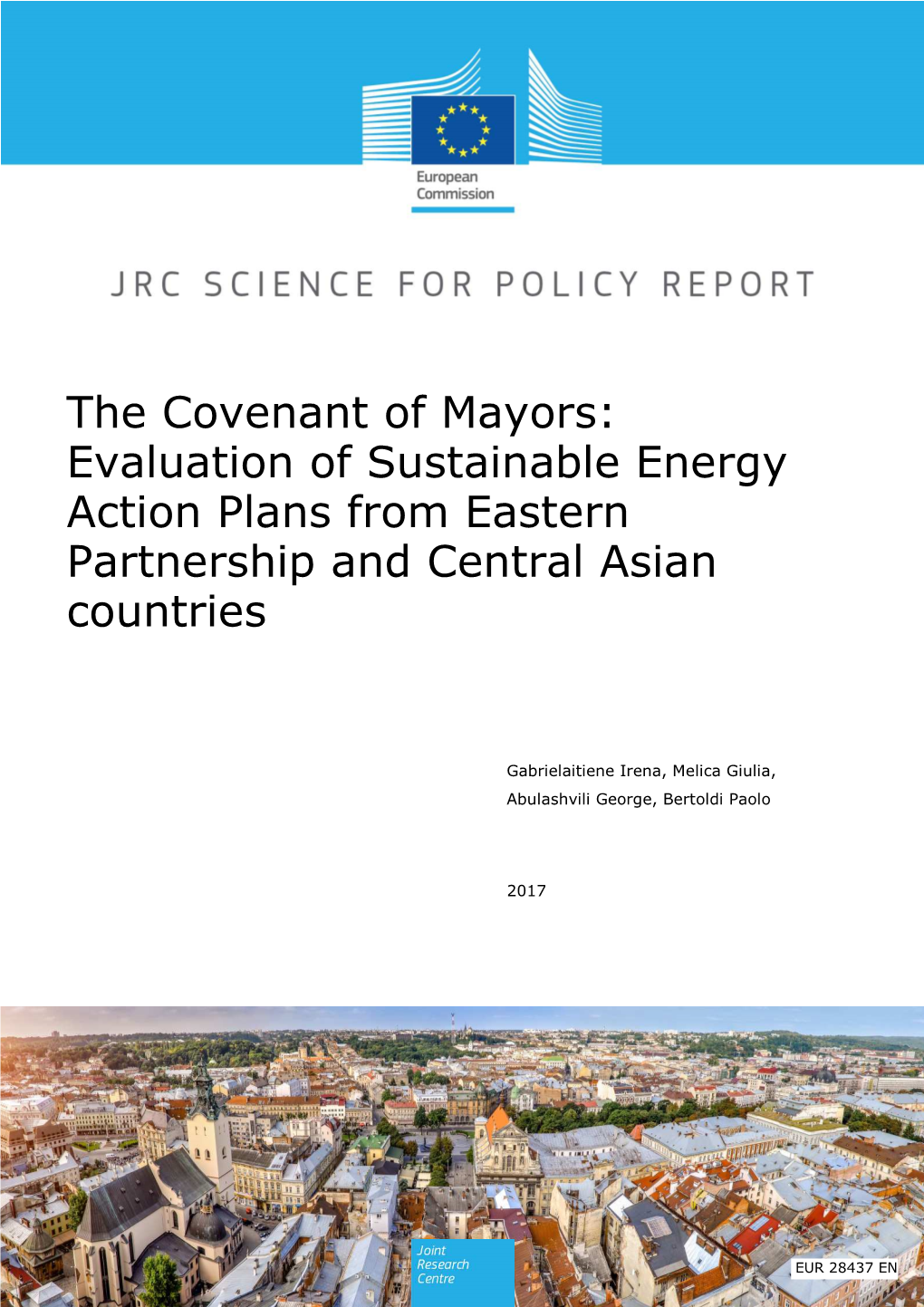The Covenant of Mayors: Evaluation of Sustainable Energy Action Plans from Eastern Partnership and Central Asian Countries