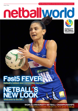 Fast5 FEVER NETBALL's NEW LOOK