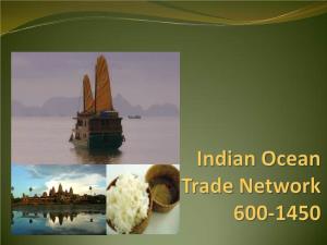 The Indian Ocean Trade Network