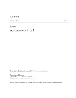 Adebaran Vol.4 Issue 2