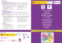 Justice with Gender Perspective International Congress