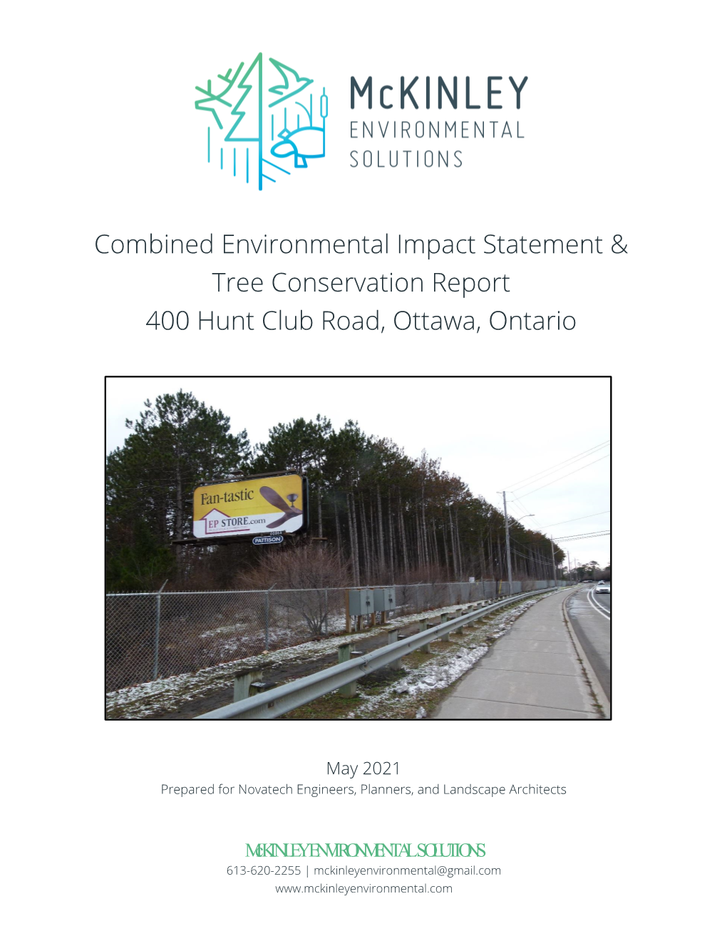 Combined Environmental Impact Statement & Tree Conservation