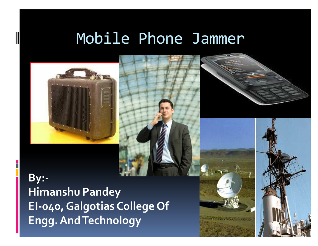 Mobile Phone Jammer.Pdf