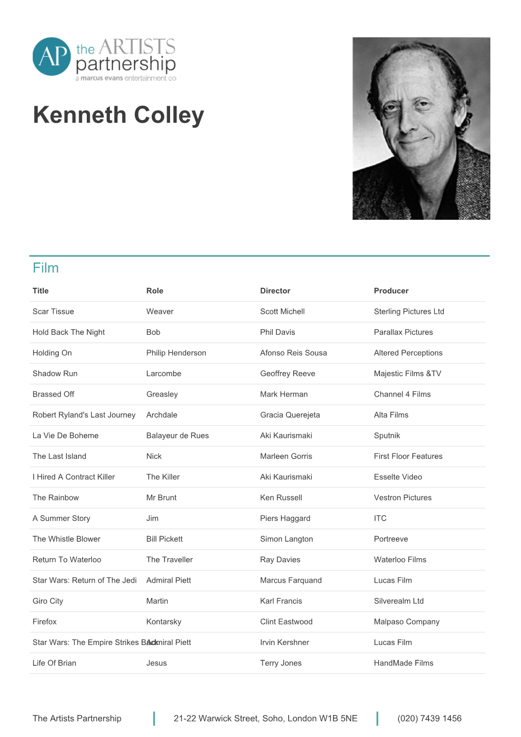 Kenneth Colley