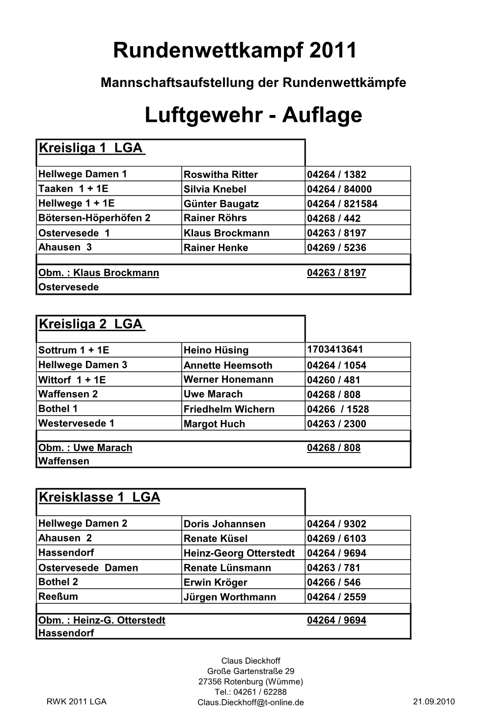 Kreisklasse 4 LGA