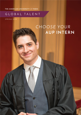 Choose Your Aup Intern