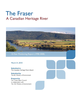 7.0 Fraser River Cultural Heritage Values