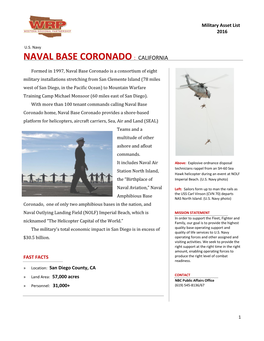 Naval Base Coronado : California