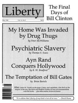 Liberty Magazine May 1998 Mime Type