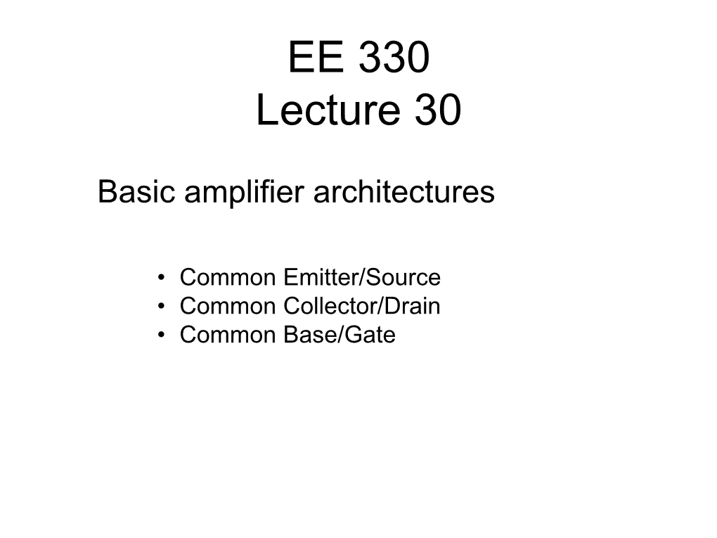 EE 203 Lecture 12