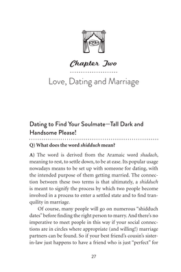 Love, Dating and Marriage