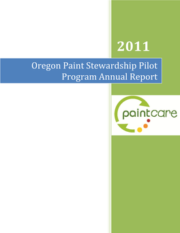 Paintcare Annual Report