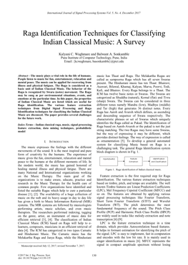 Raga Identification Techniques for Classifying Indian Classical Music: a Survey