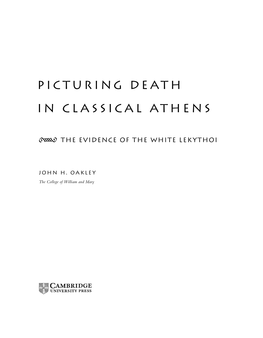 Picturing Death in Classical Athens
