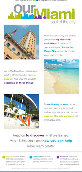 Miami Foundation | Sunday, September 9, 2012