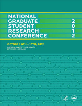 10Th, 2012 National Institutes of Health Bethesda, Maryland