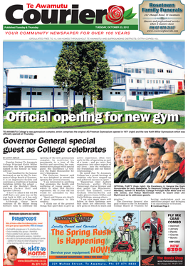 Te Awamutu Courier, Tuesday, October 23, 2012
