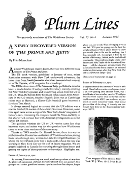 Plum Lines