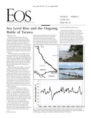 Sea Level Rise and the Ongoing Battle of Tarawa