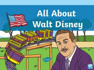 Learn About Walt Disney