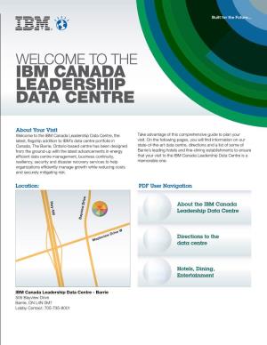IBM Canada Leadership Data Centre